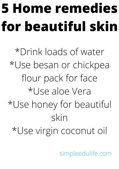 5 Home Remedies For Flawless, Beautiful Skin — SimpleNews