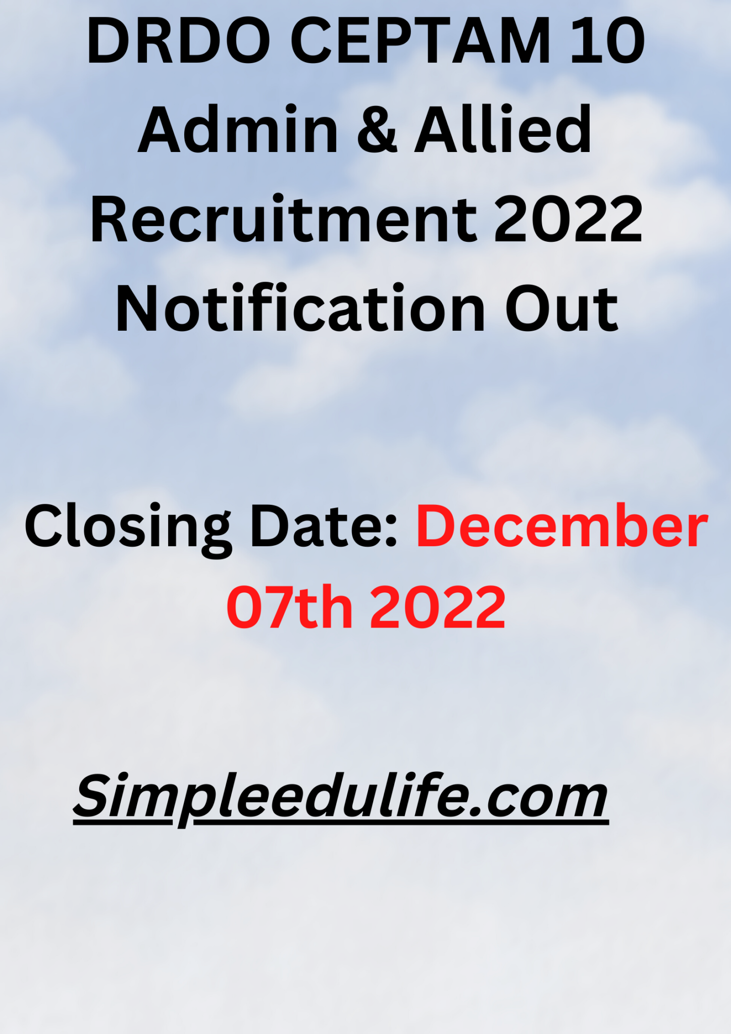 drdo-ceptam-10-admin-allied-recruitment-2022-notification-out